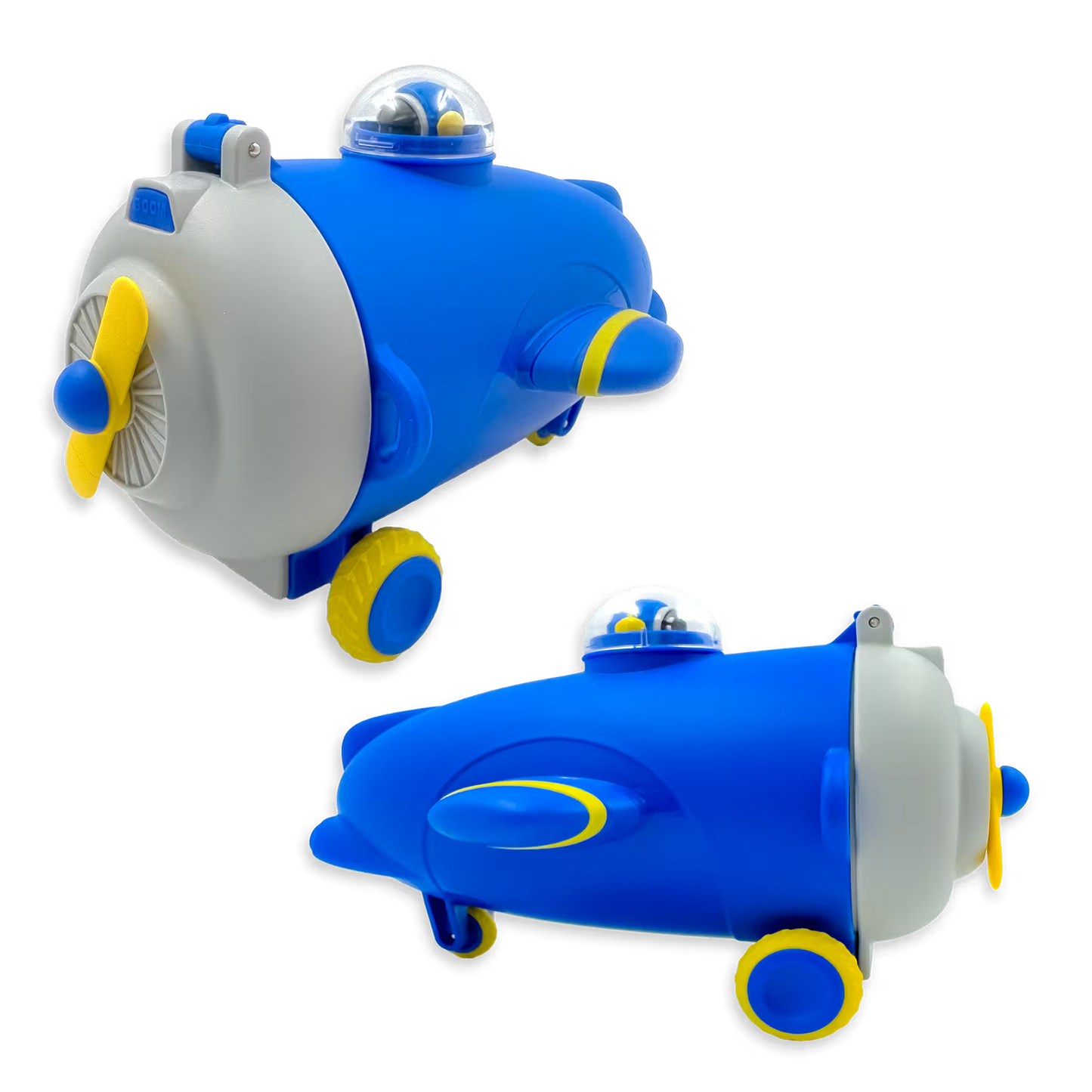 Termo Botella Infantil Airship - Diseño de Avión con Ruedas y Hélice 550ml