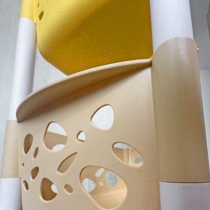 Canasta Organizadora con Ruedas 360° - 3 Niveles | Carrito de Almacenamiento Multiusos