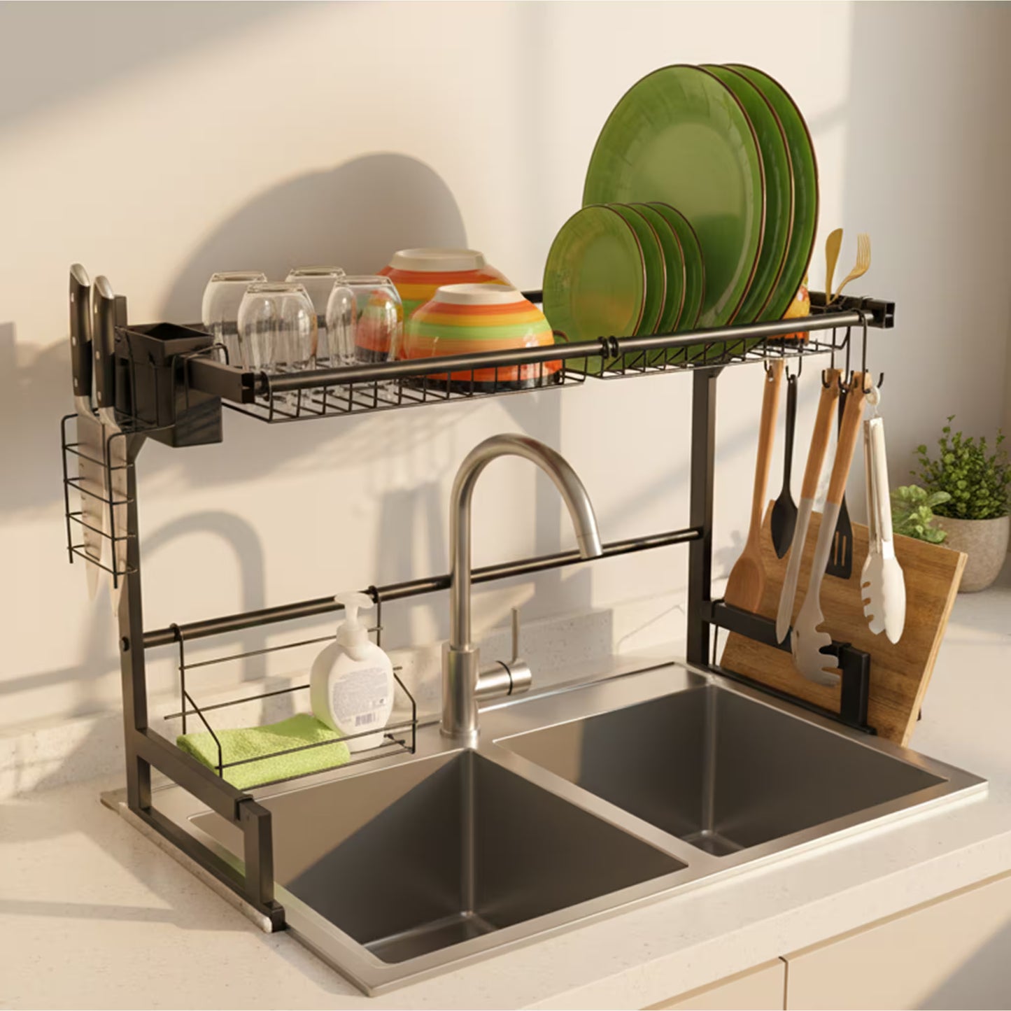 Organizador - Escurridor Vertical Multiusos de Platos