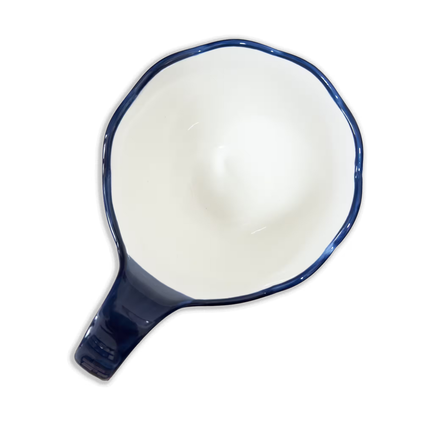 Mug Grande de Porcelana Pintado a Mano | Capacidad 500ml AZUL