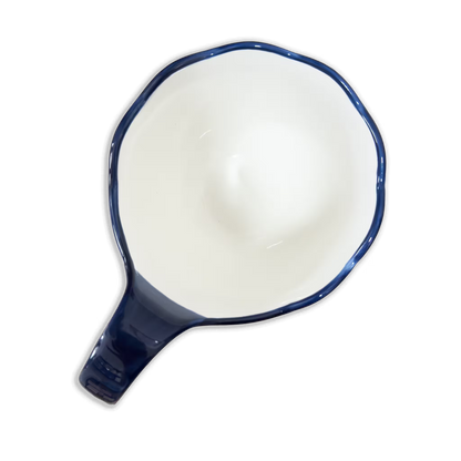 Mug Grande de Porcelana Pintado a Mano | Capacidad 500ml AZUL