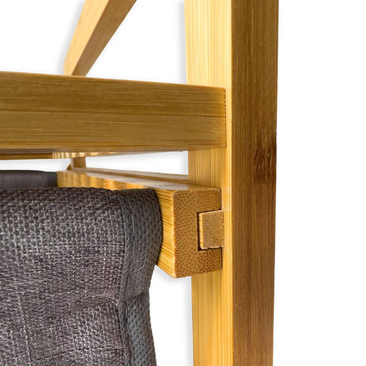 Mueble Organizador Premium en Bambú - 2 Cestas Extraíbles - Estante Superior y Rodachines| para Baño y Lavandería