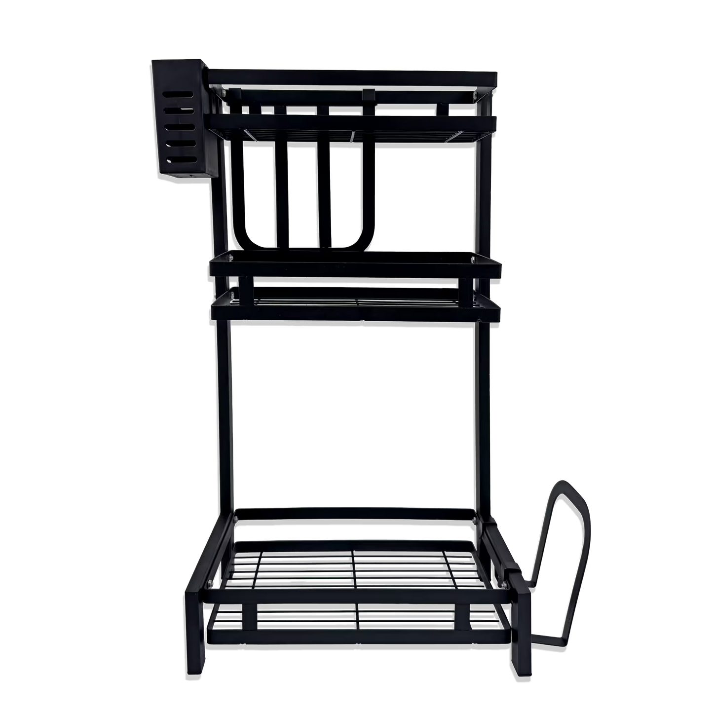 Organizador Multifuncional de Cocina - 3 Niveles con Ganchos