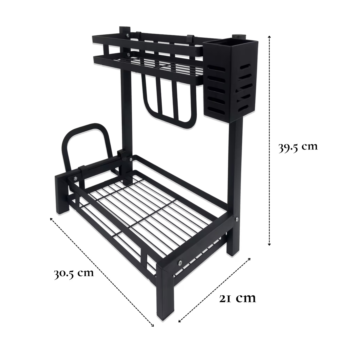 Organizador Multifuncional de Cocina - 2 Niveles