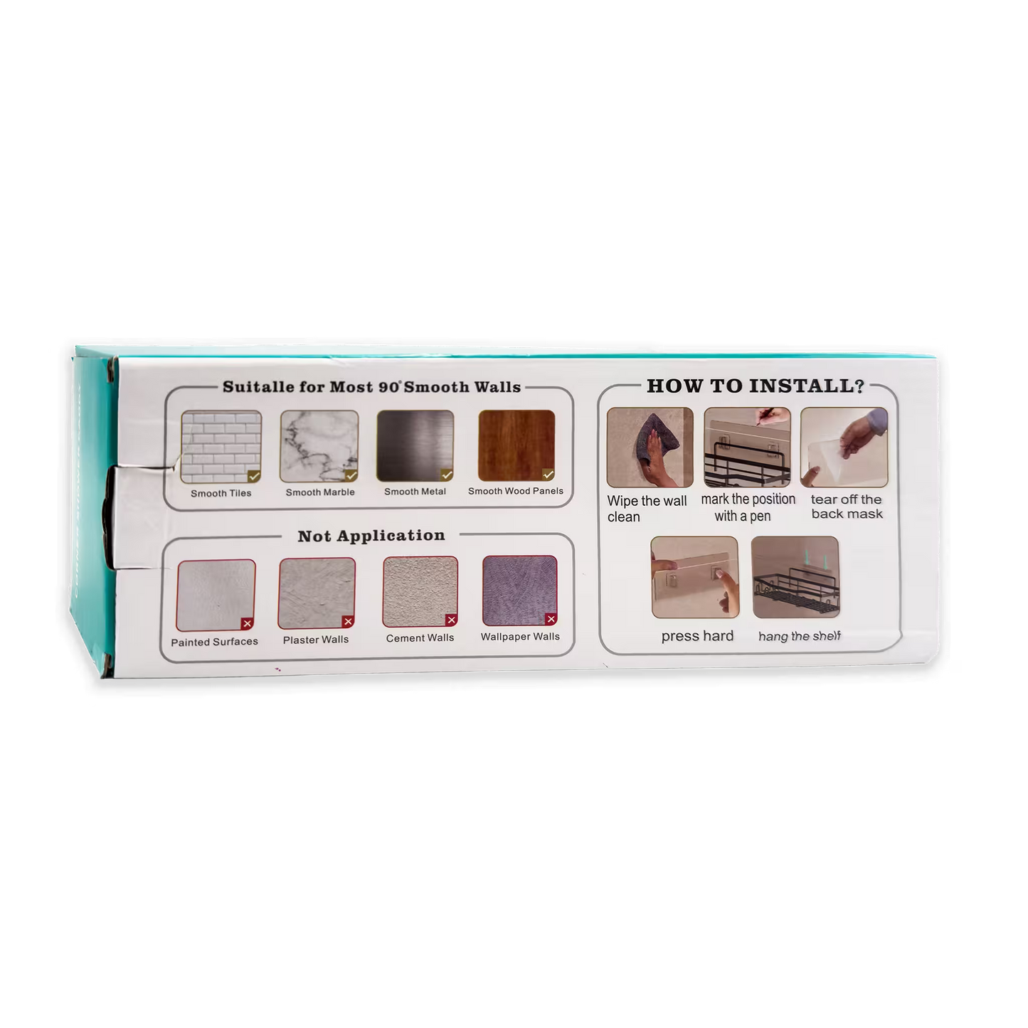 Organizador de Ducha Modular 5-en-1 | Repisas Adhesivas Anti-Óxido