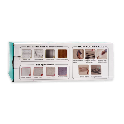 Organizador de Ducha Modular 5-en-1 | Repisas Adhesivas Anti-Óxido