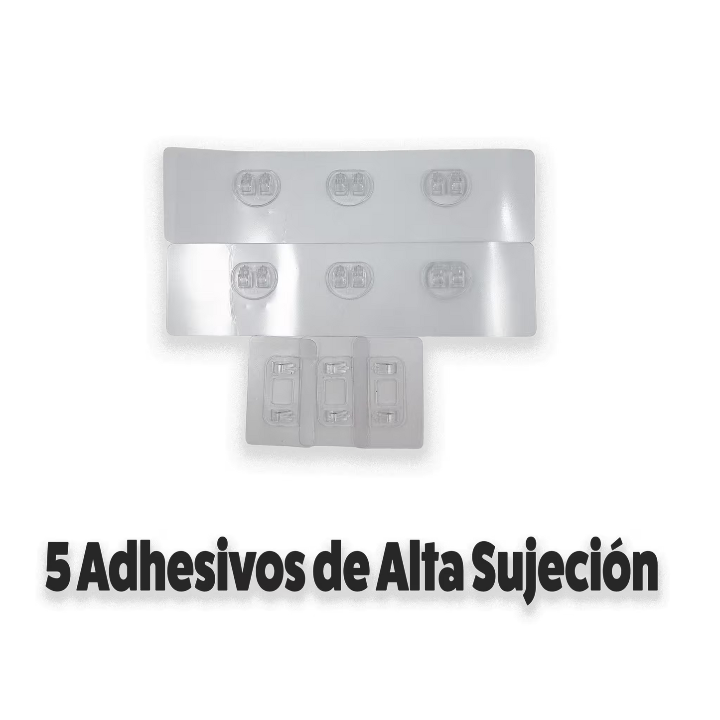 Organizador de Ducha Modular 5-en-1 | Repisas Adhesivas Anti-Óxido
