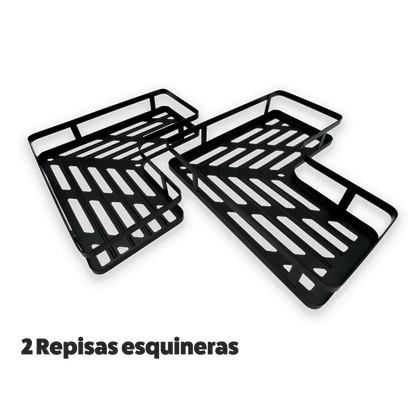 Organizador de Ducha Esquinero| Diseño Minimalista Sin Taladro