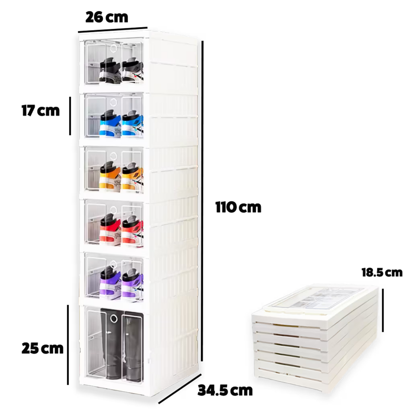 Organizador de Zapatos Modular | Colección Minimalista