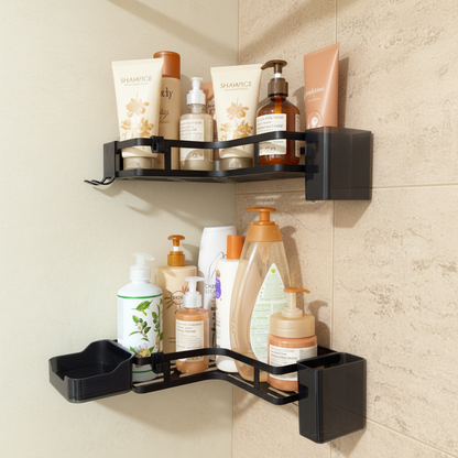 Organizador de Ducha Esquinero| Diseño Minimalista Sin Taladro