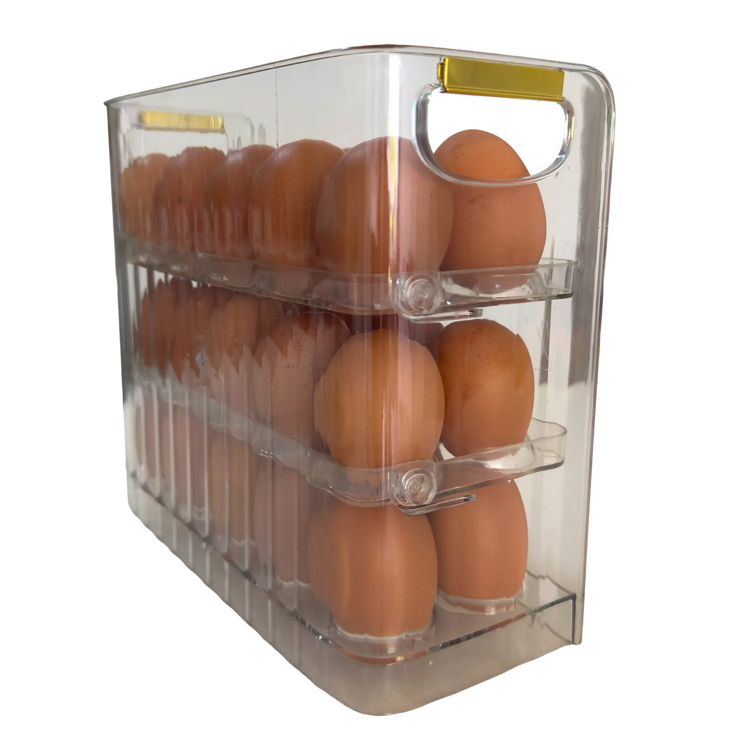 Organizador de Huevos de 3 Niveles (30 Puestos)