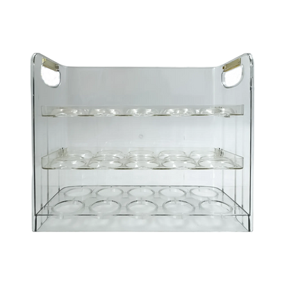 Organizador de Huevos de 3 Niveles (30 Puestos)