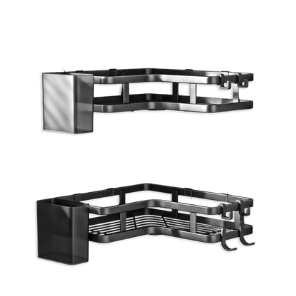 Organizador de Ducha Esquinero| Diseño Minimalista Sin Taladro