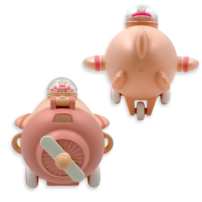 Termo Botella Infantil Airship - Diseño de Avión con Ruedas y Hélice 550ml