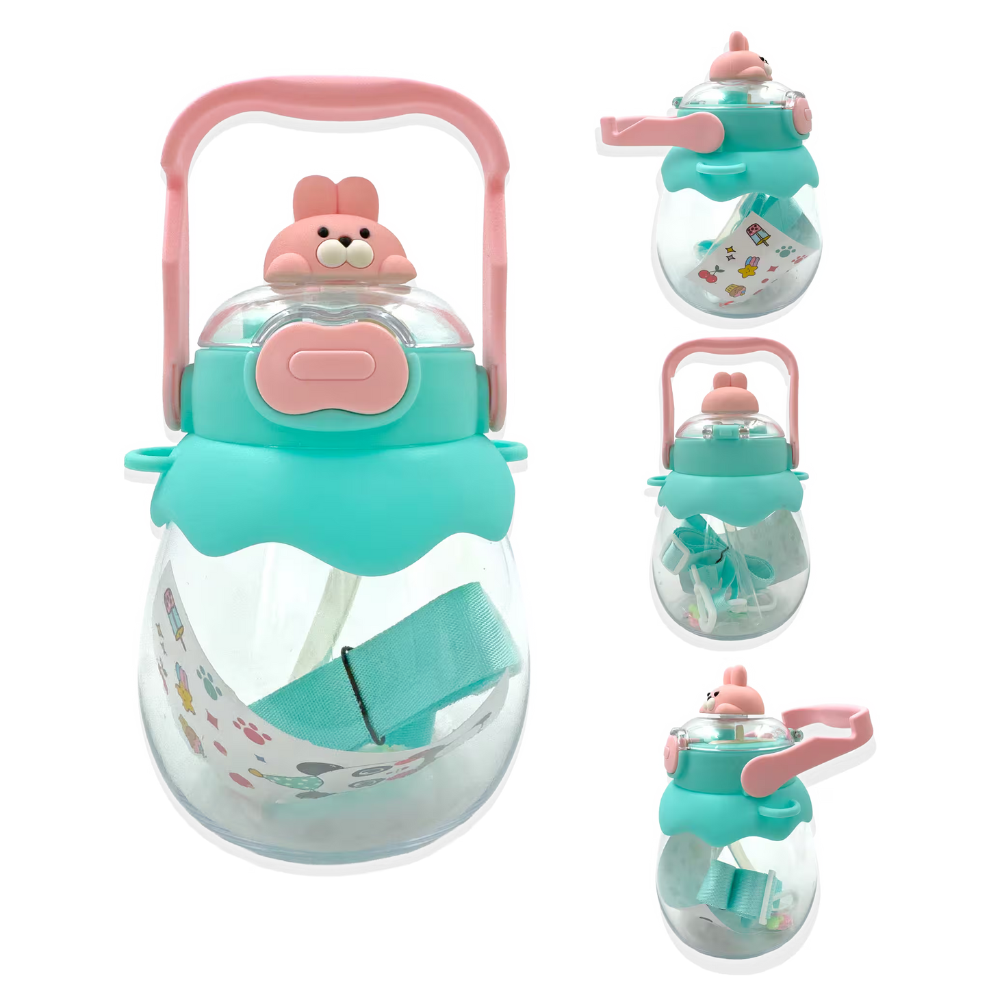 Termo 1100ml con Doble Sistema de Toma - Directo o con Pitillo