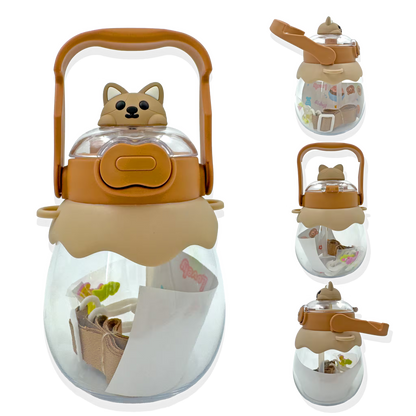 Termo 1100ml con Doble Sistema de Toma - Directo o con Pitillo