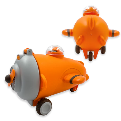 Termo Botella Infantil Airship - Diseño de Avión con Ruedas y Hélice 550ml