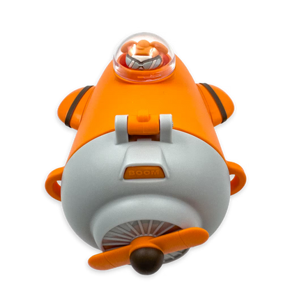 Termo Botella Infantil Airship - Diseño de Avión con Ruedas y Hélice 550ml