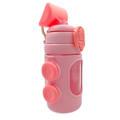 Botella de Agua con Diseño Cute de Carrito – 650 ml