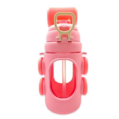 Botella de Agua con Diseño Cute de Carrito – 650 ml
