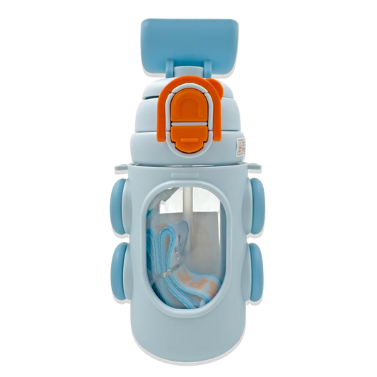 Botella de Agua con Diseño Cute de Carrito – 650 ml