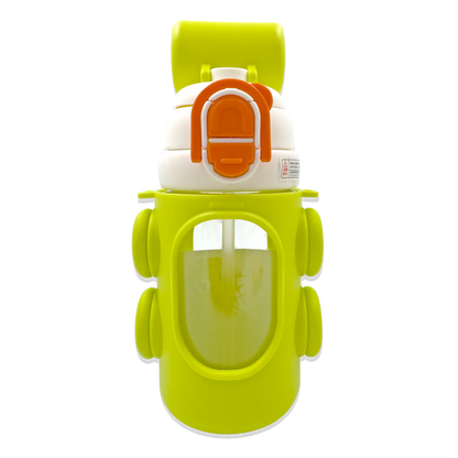 Botella de Agua con Diseño Cute de Carrito – 650 ml