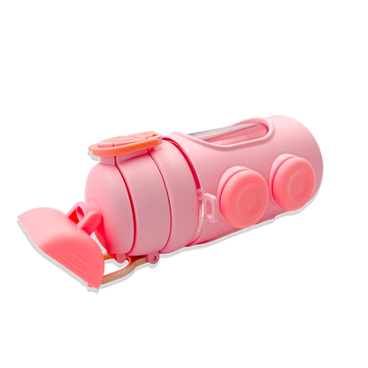 Botella de Agua con Diseño Cute de Carrito – 650 ml