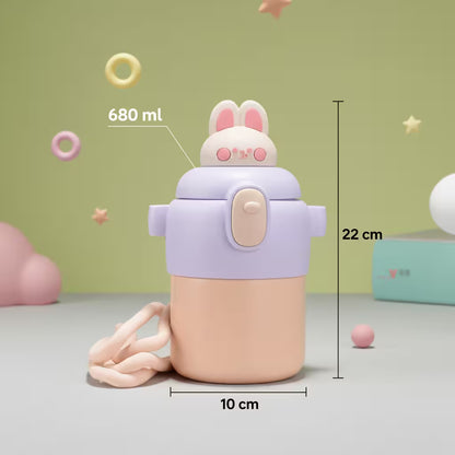 Termo Premium 680ml con Interior Acero Inoxidable SUS316 - Tapa Hermética