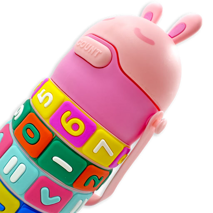 Termo Didáctico Matemático de 520 ML – Botella Infantil Interactiva con Operaciones Giratorias