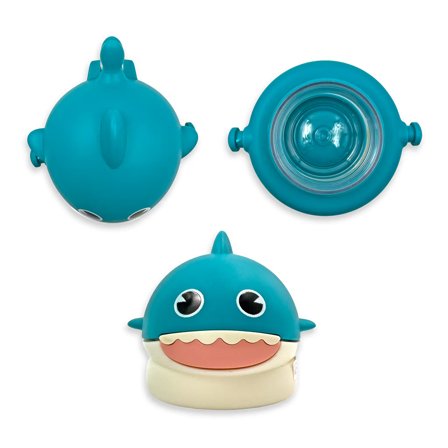 TERMO INFANTIL CON DISEÑO DE TIBURON - LIBRE DE BPA