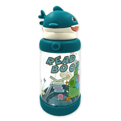 TERMO INFANTIL CON DISEÑO DE TIBURON - LIBRE DE BPA