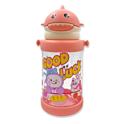 TERMO INFANTIL CON DISEÑO DE TIBURON - LIBRE DE BPA