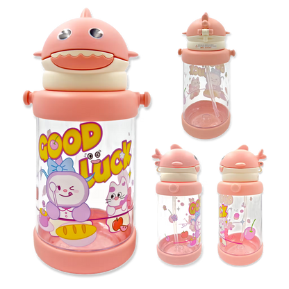 TERMO INFANTIL CON DISEÑO DE TIBURON - LIBRE DE BPA