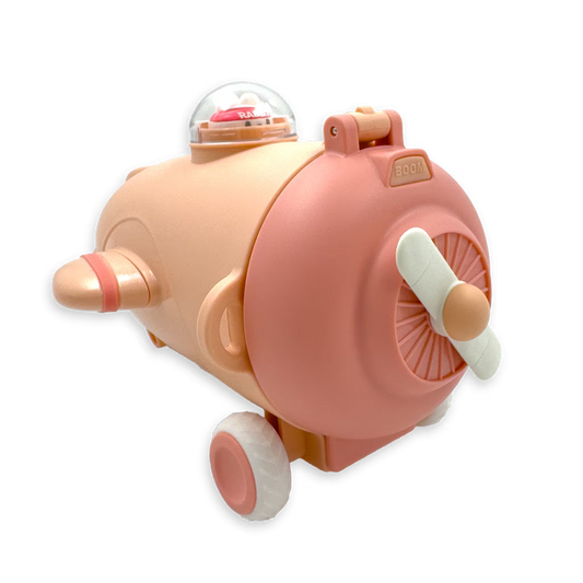 Termo Botella Infantil Airship - Diseño de Avión con Ruedas y Hélice 550ml