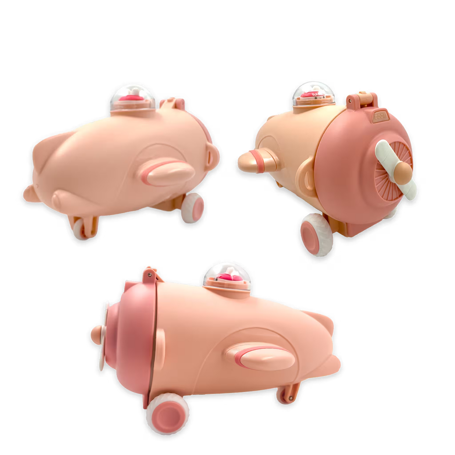 Termo Botella Infantil Airship - Diseño de Avión con Ruedas y Hélice 550ml