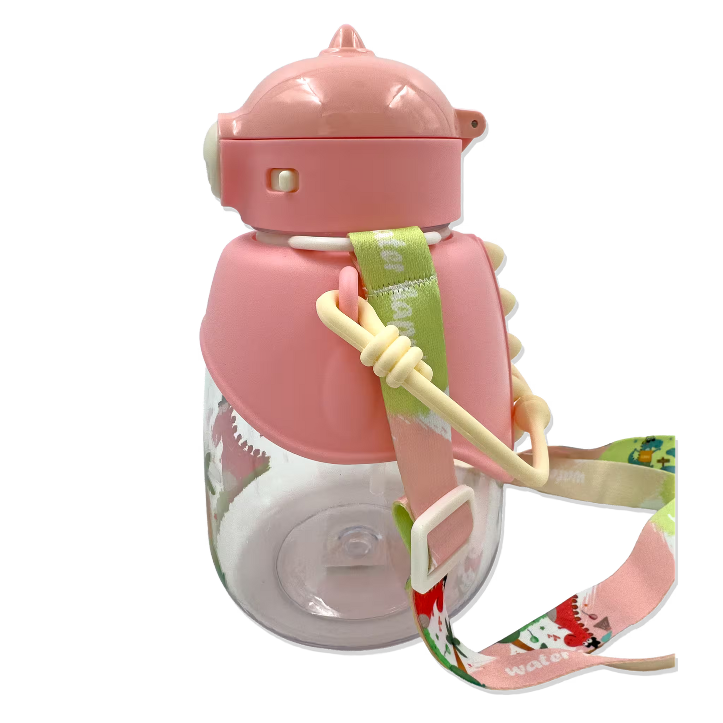 Termo Dinosaurio 1.000 ml con Seguro de Tapa - Diseño Infantil Antiderrames