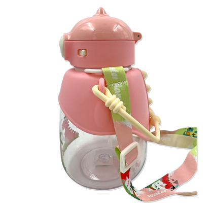 Termo Dinosaurio 1.000 ml con Seguro de Tapa - Diseño Infantil Antiderrames