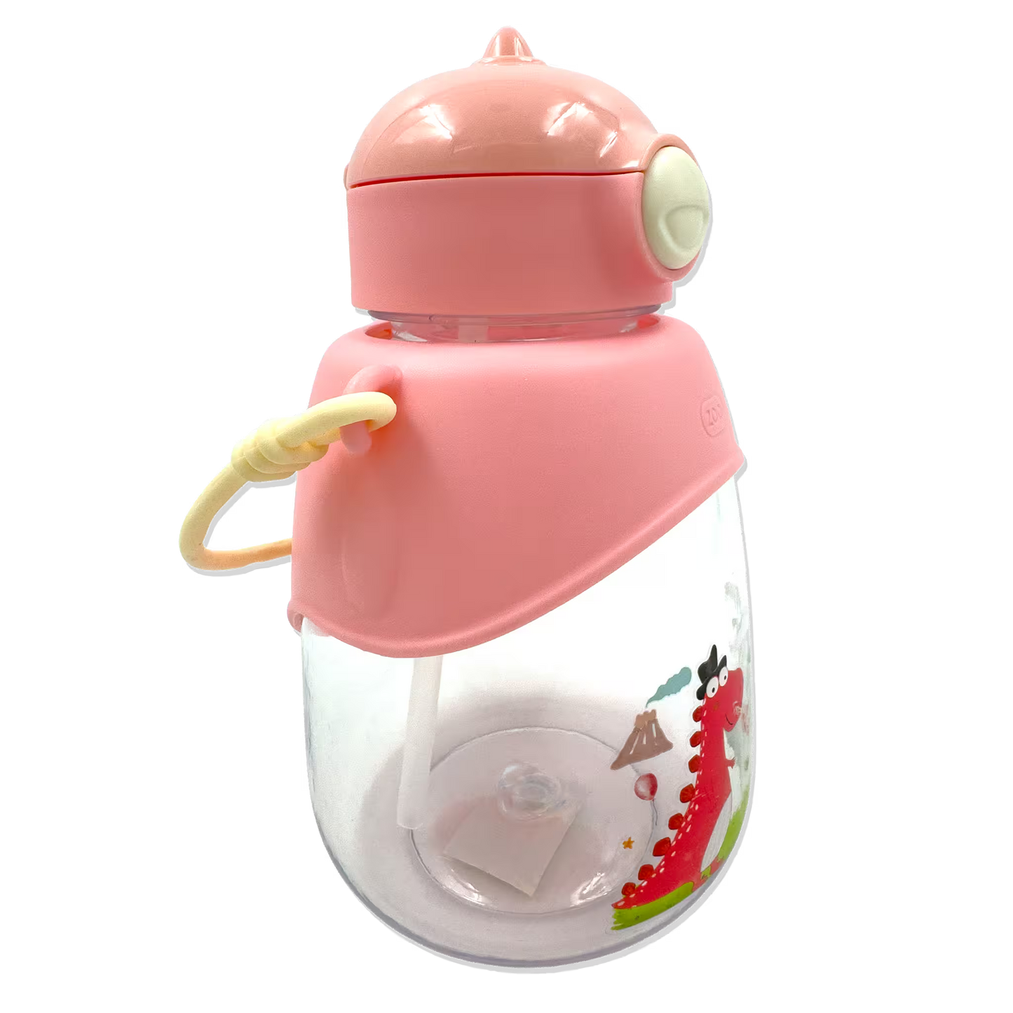 Termo Dinosaurio 1.000 ml con Seguro de Tapa - Diseño Infantil Antiderrames
