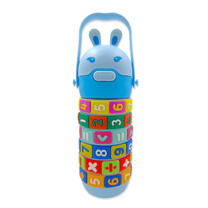 Termo Didáctico Matemático de 520 ML – Botella Infantil Interactiva con Operaciones Giratorias