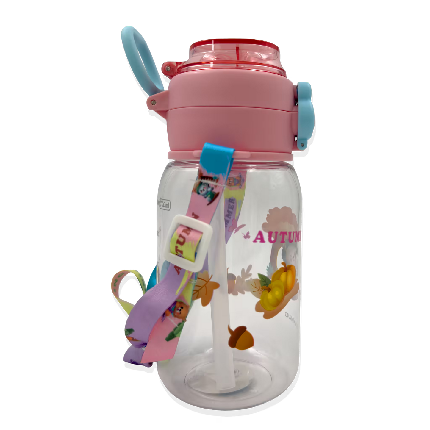 Termo Osos Estaciones 700 ml con Doble Sistema de Toma - Directo o con Pitillo