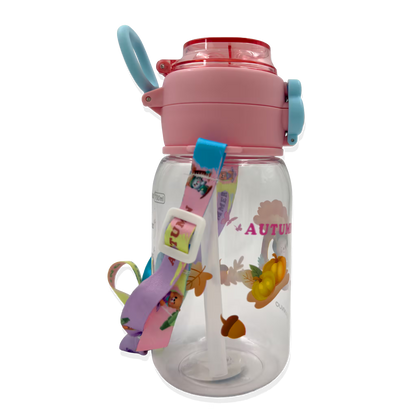 Termo Osos Estaciones 700 ml con Doble Sistema de Toma - Directo o con Pitillo