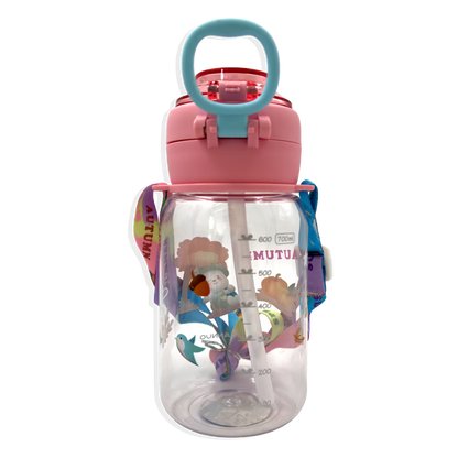 Termo Osos Estaciones 700 ml con Doble Sistema de Toma - Directo o con Pitillo