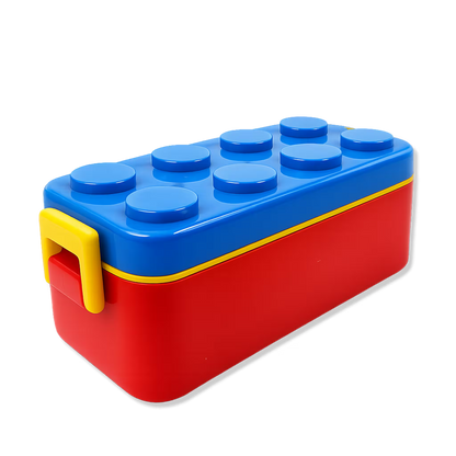 Lonchera Tipo Lego con Compartimentos Deslizables - 550ml.