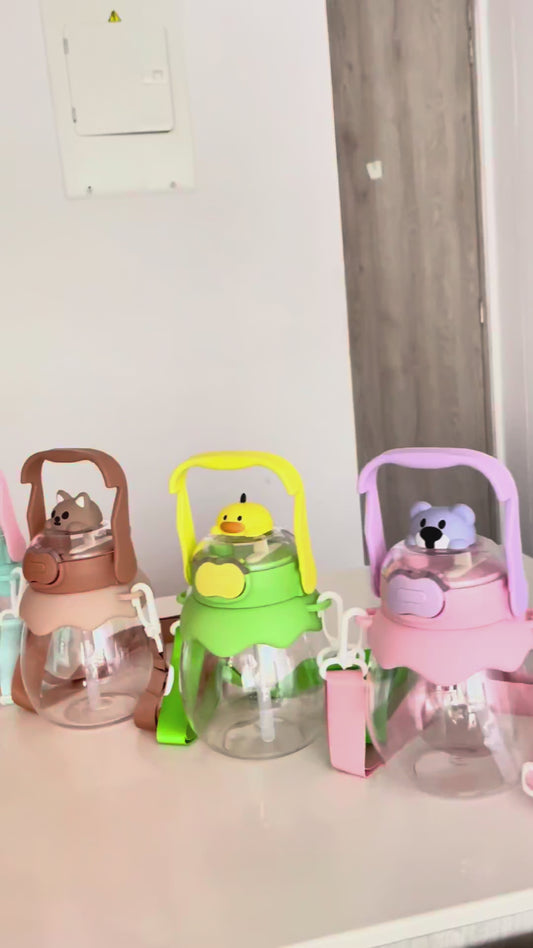 Termo 1100ml con Doble Sistema de Toma - Directo o con Pitillo