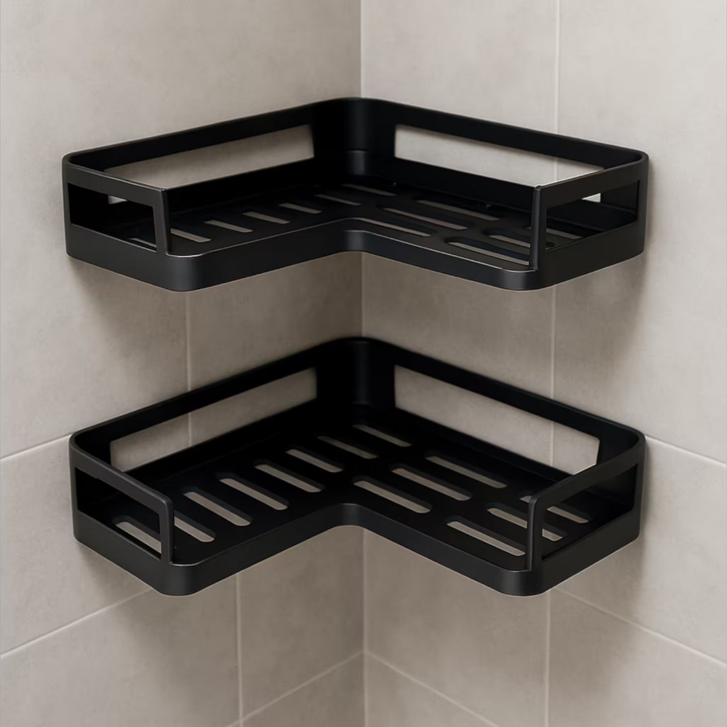 Organizador de Ducha Esquinero| Diseño Minimalista Sin Taladro