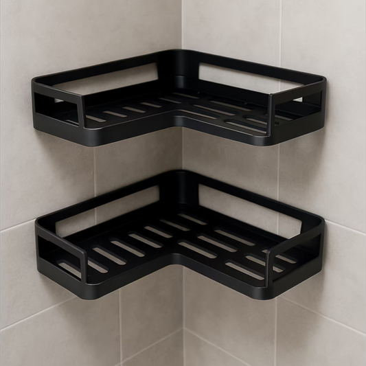 Organizador de Ducha Esquinero| Diseño Minimalista Sin Taladro